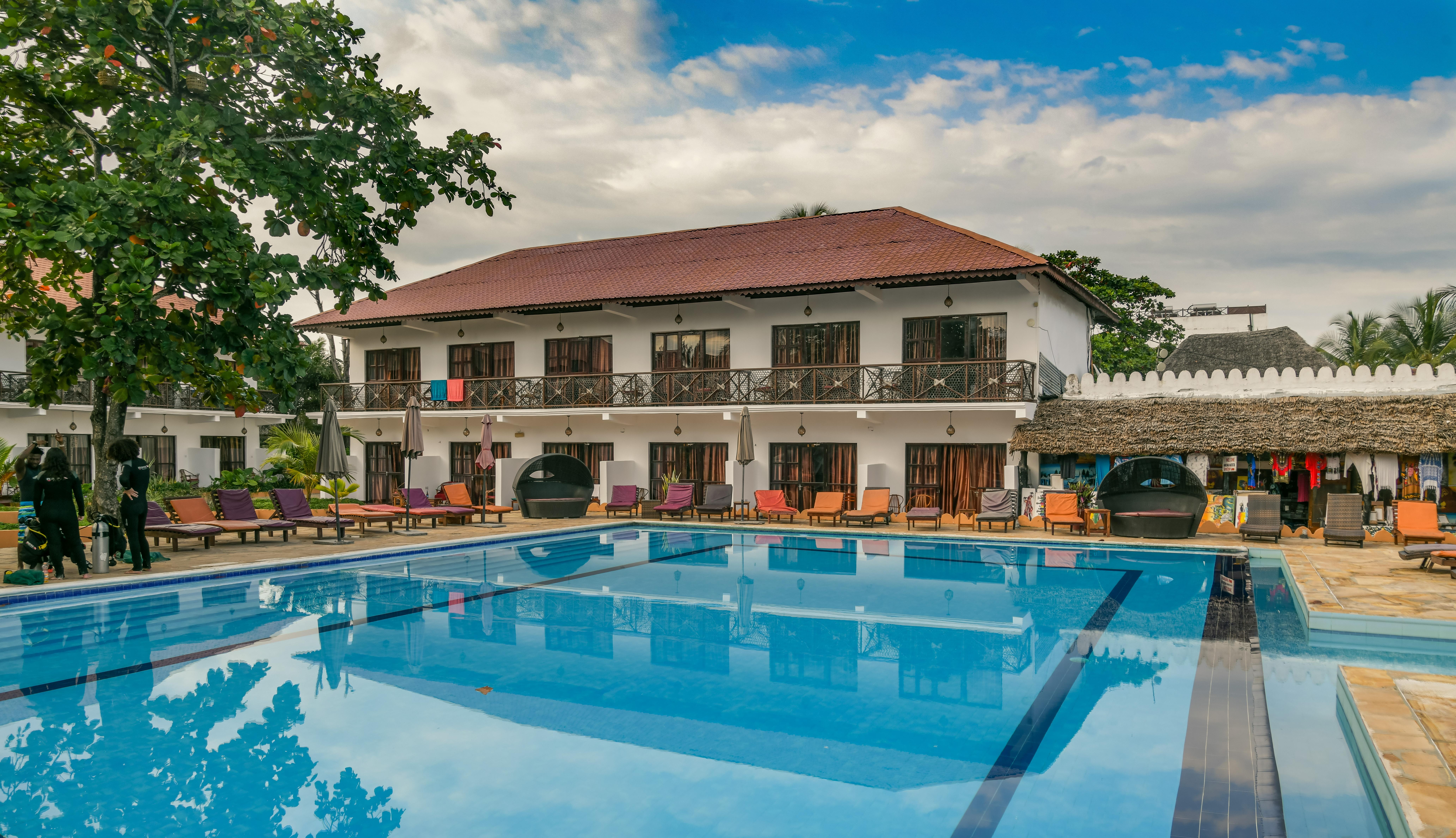 Amaan Beach Bungalows Нунгви Экстерьер фото