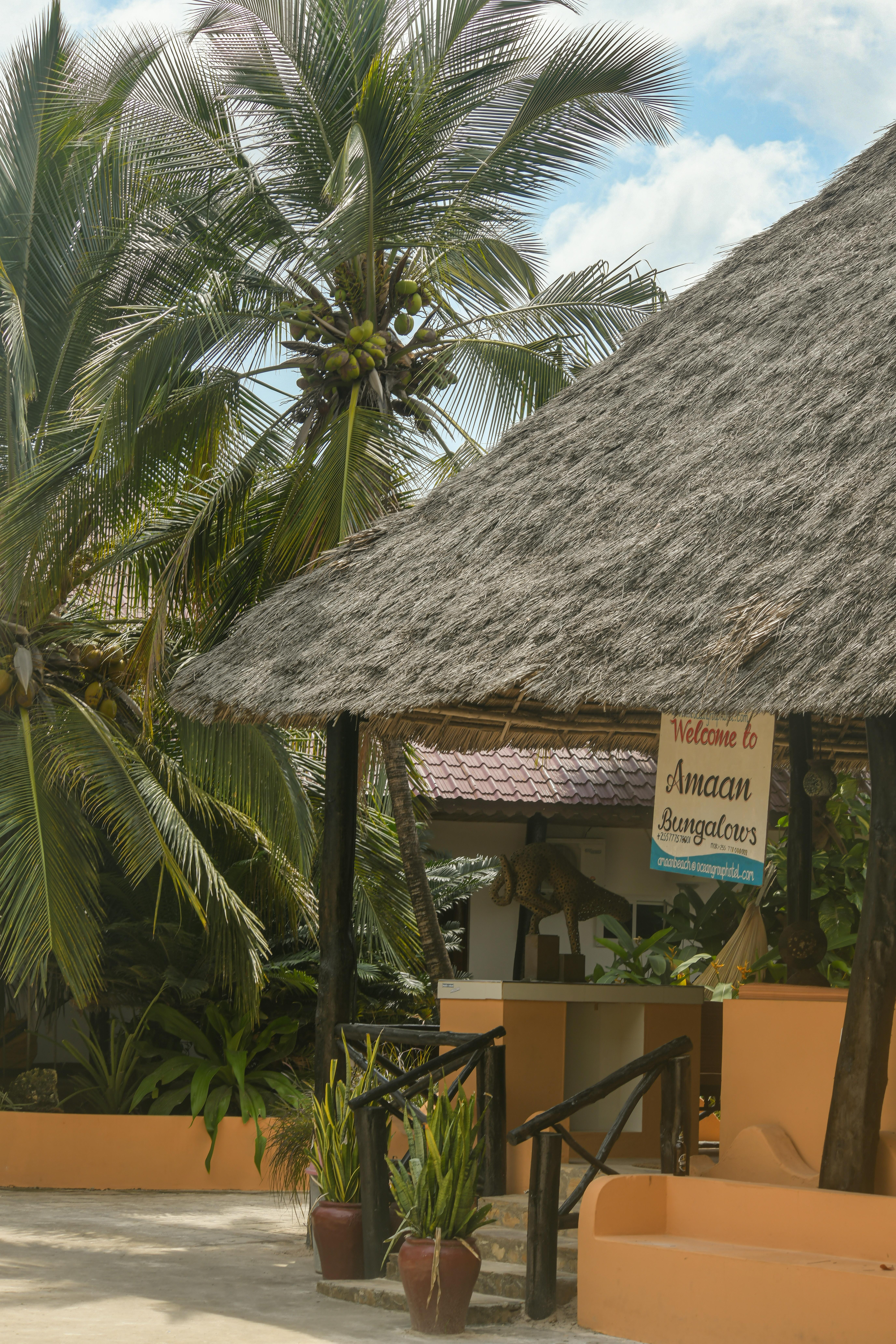Amaan Beach Bungalows Нунгви Экстерьер фото